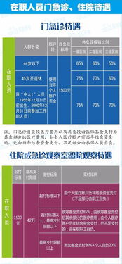 一张图看懂上海城镇基本医保的计入 结算和待遇
